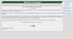 Desktop Screenshot of ftmichael.transboys.info